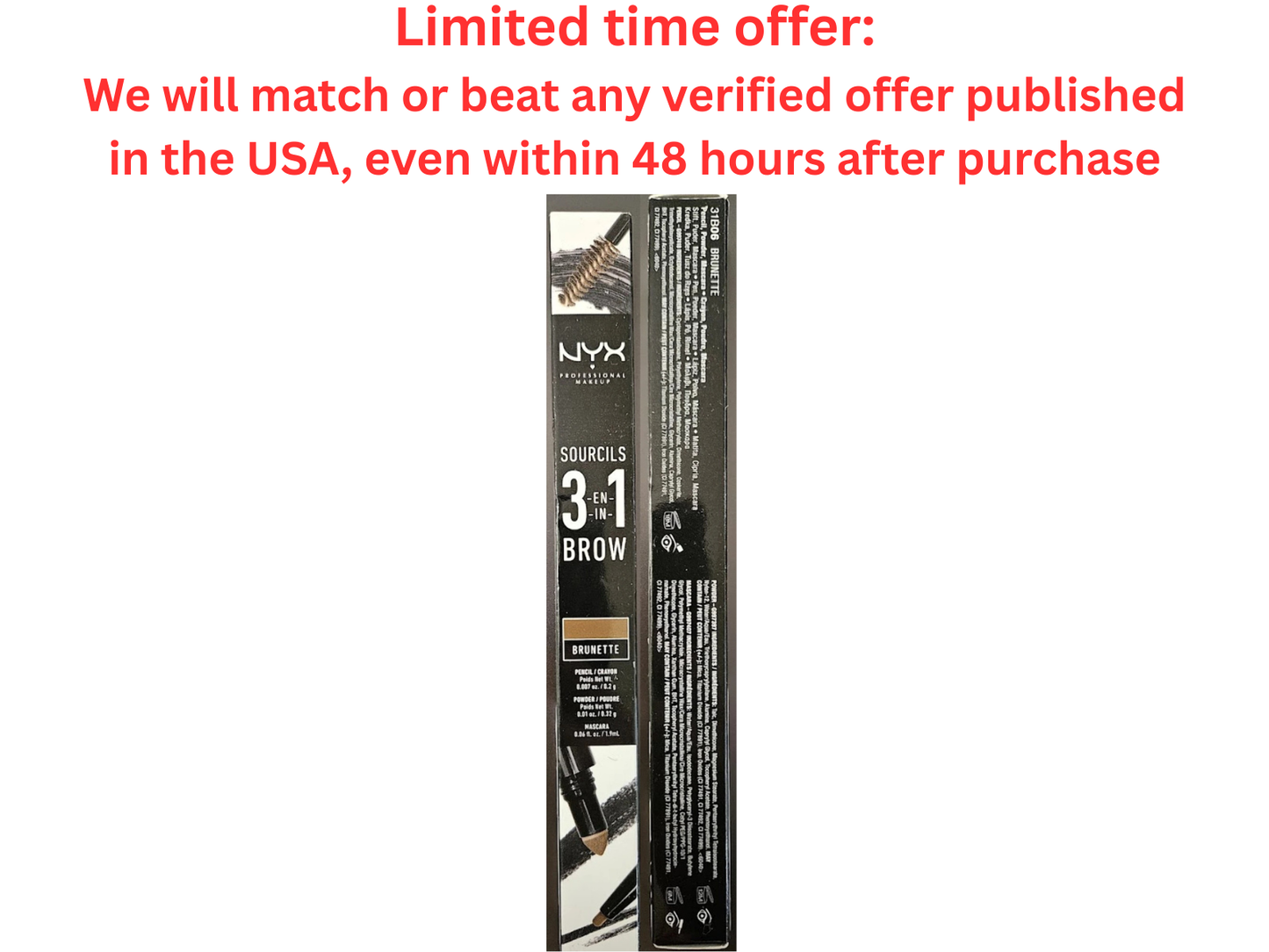 NYX Vivid Matte Liquid Eyeliner, Smear-Resistant Precise Tip - Clearance Sale NYX Professional Makeup