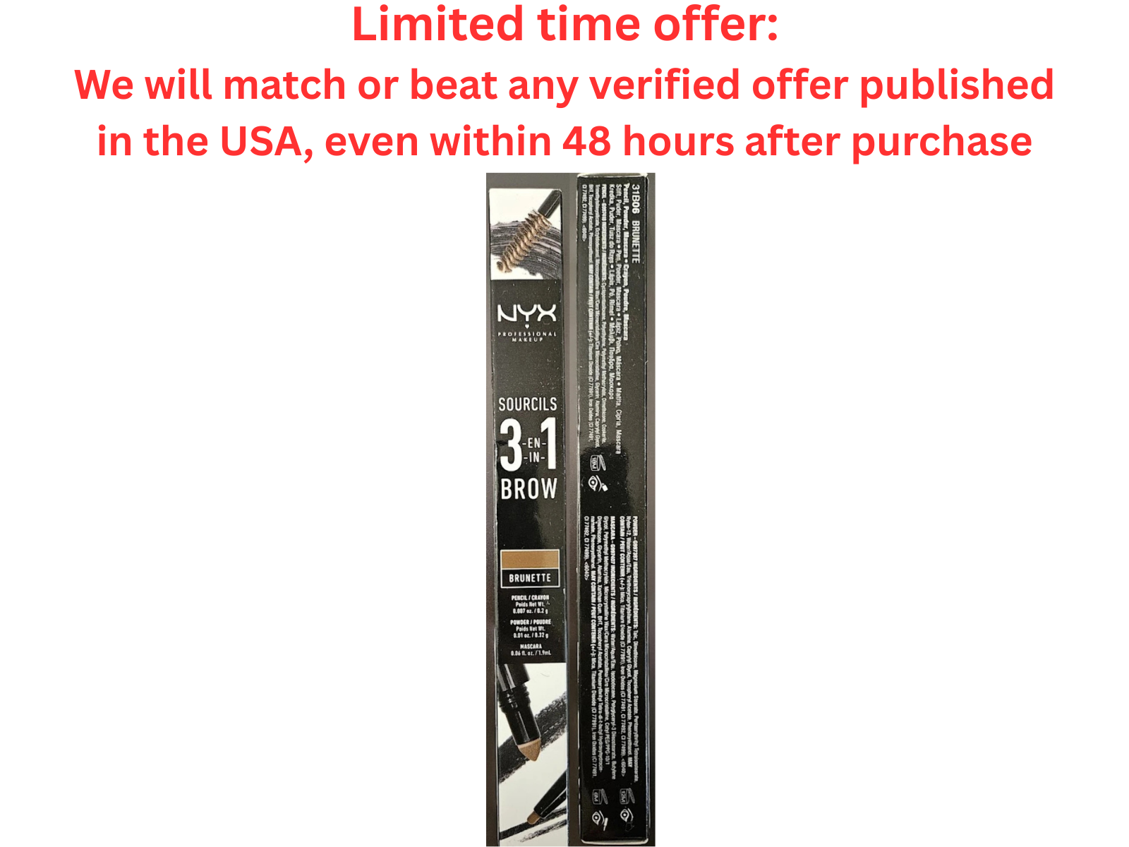 NYX Vivid Matte Liquid Eyeliner, Smear-Resistant Precise Tip - Clearance Sale NYX Professional Makeup