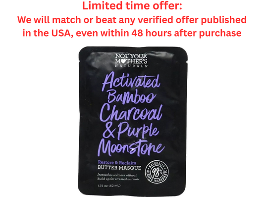 Not Your Mother's Bamboo Charcoal Hair Masque 1.75oz | Best Clearance Sale Not Your Mother's