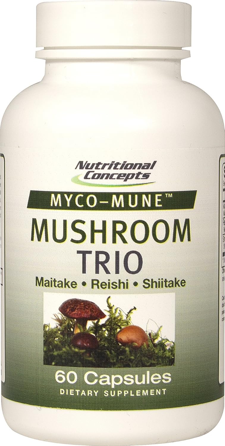 Myco-Mune Mushroom Trio - 60 Capsules Y Pay More