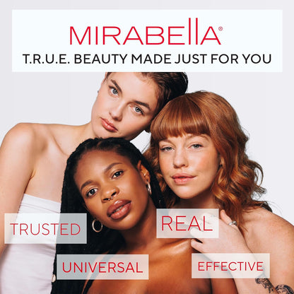 Mirabella Velvet Lip Crayon Lipstick and Lip Liner Pencil, Easy-to-Use Creamy, Smudgeproof, and Long-Lasting Matte Lipstick Liner Creates a Flawless Finish with Antioxidants Vitamin C and E, Red Y Pay More