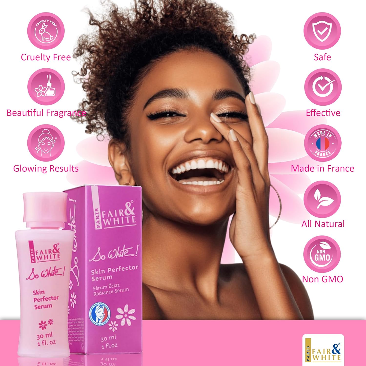 Fair & White Skin Brightening Serum 30ml All Skin Types - Happy Independence Day Y Pay More