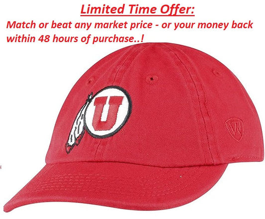 Top of the World Utah Utes Infant Hat Size 0-12M | Best Clearance Sale Top of the World