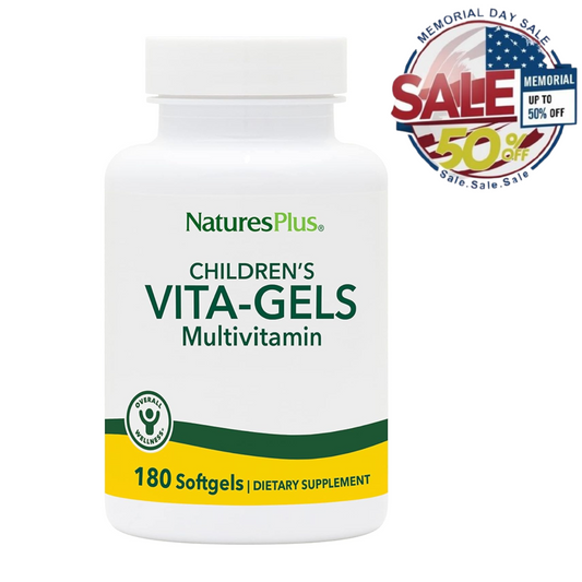 NaturesPlus Children's Vita-Gels, 180 Softgels Orange Best for Memorial Day Sale Y Pay More