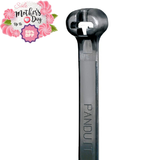 Panduit BT2S-M0 Nylon Tie 8" 6.6 Weather Resistant 200 Pack | Mother's Day Gift Panduit