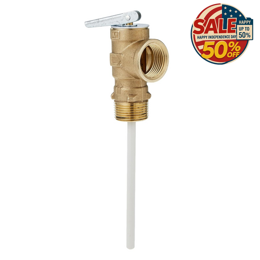 Watts 3/4" Bronze Temperature & Pressure Relief Safety Valve | Independence Day Watts Store