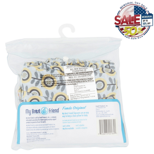 My Brest Friend Nursing Pillow Slipcover for Baby, Adjustable |Memorial Day Sale My Brest Friend