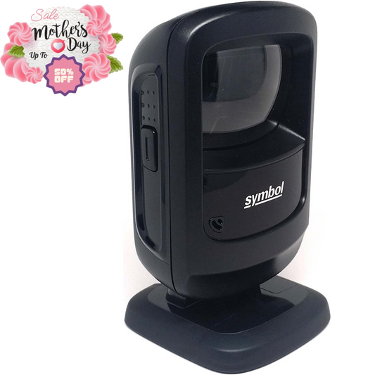 Zebra DS9208 Handsfree Scanner, USB Cable Included Pre-Owned | Mother's Day Sale Symbol