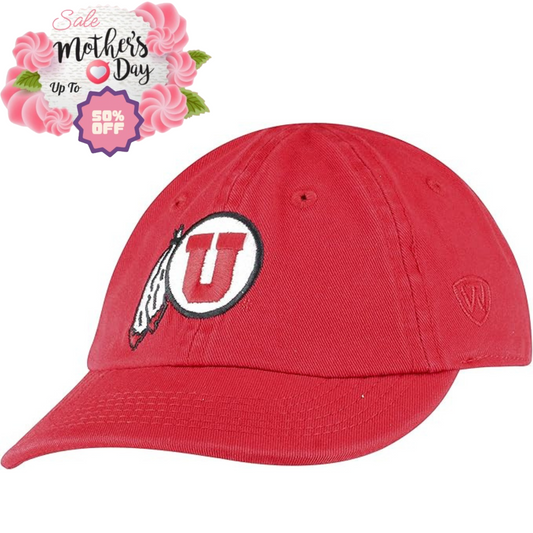 Top of the World Utah Utes Infant Toddler Hat Relaxed Fit Size 0-12M Easter Gift Top of the World