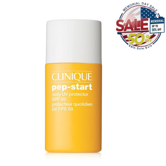 Clinique Pep-Start UV Protector SPF 50, 1oz Broad Spectrum | Memorial Day Sale Clinique