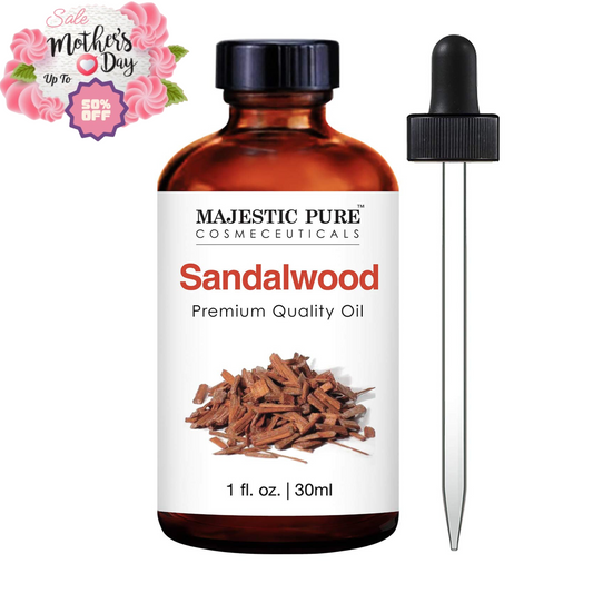 MAJESTIC PURE Sandalwood Oil, Natural Skin Care | Perfect for Mother's Day Gift MAJESTIC PURE