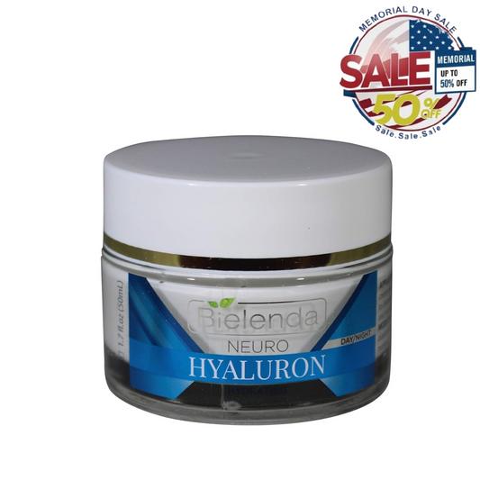 Bielenda Neuro Hyaluron Hydrating Face Cream 1.7oz | Perfect Memorial Day Sale Bielenda