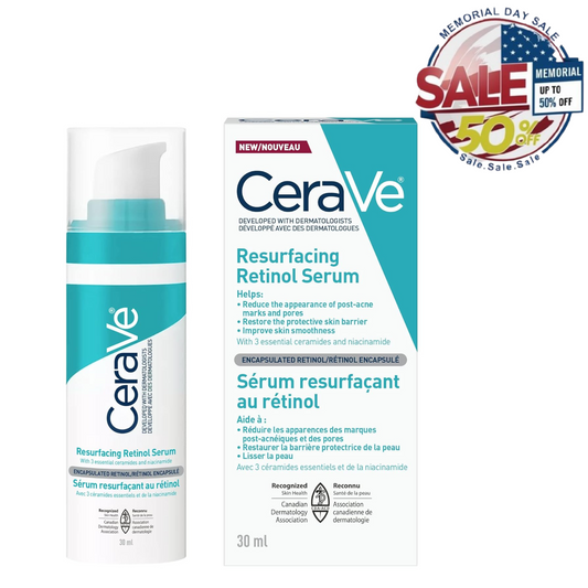 CeraVe Retinol Serum – Licorice Root & Niacinamide, 1 fl.oz, Memorial Day Sale CeraVe