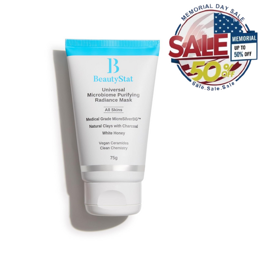 BeautyStat Skin Radiance Mask – Natural Clays, 2.7 oz, Best Memorial Day Sale BeautyStat