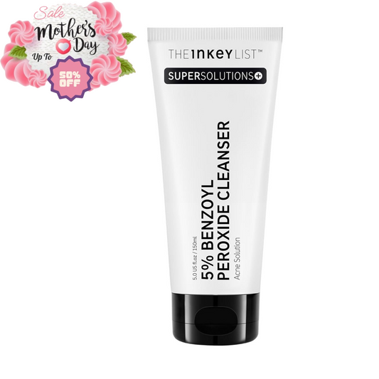The INKEY List 5% Benzoyl Peroxide Face Wash Non-Drying 5.07.oz For Mother's Day The INKEY List