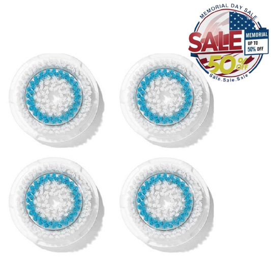 Clarisonic Deep Pore Brush Head – 4 Replacements -  Perfect Memorial Day Sale Clarisonic