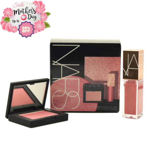 NARS Mini Orgasm Blush and Lip Gloss Duo, Buildable Shine - Mother's Day Sale NARS