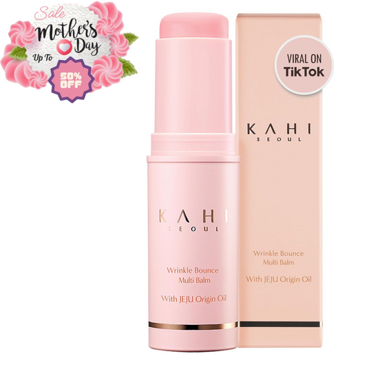 KAHI Wrinkle Bounce Balm 0.32oz Hydrating Facial Stick | For Mother's Day Gift KAHI