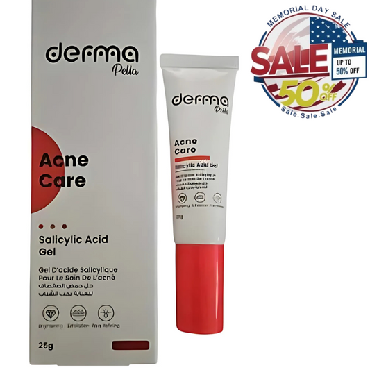 Derma Pella Acne Care Gel – Pore & Blemish Reduction, Perfect Memorial Day Sale Derma Pella USA