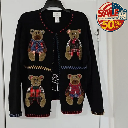 Susan Bristol Christmas Sweater M, All Around Warm Jacket |Independence Day Sale Susan Bristol