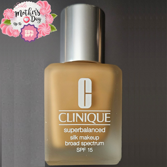 Clinique Super Balanced Silk Makeup SPF 15 Bamboo 09 Pack (1) |Mother's Day Gift Clinique