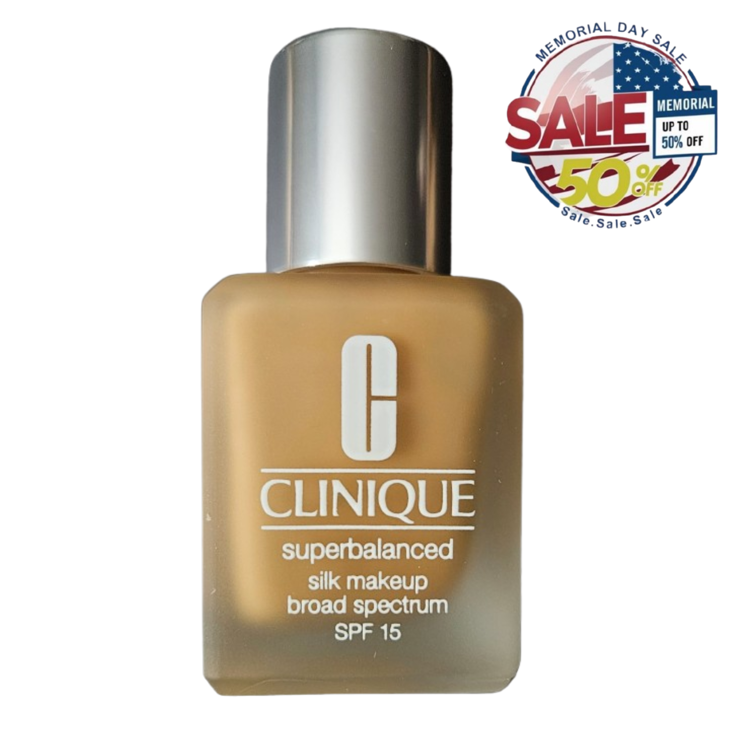 Clinique Super Balanced Silk Makeup SPF 15 Bamboo 09 Pack (1) |Memorial Day Sale Clinique
