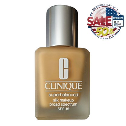 Clinique Super Balanced Silk Makeup SPF 15 Bamboo 09 Pack (1) |Memorial Day Sale Clinique