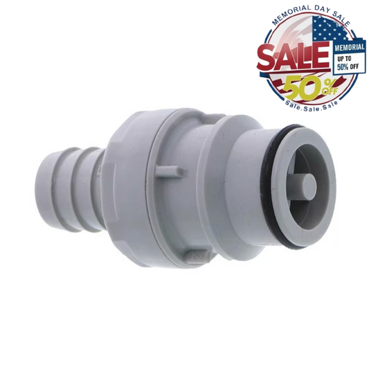 Water Coupler 1/2" Barb x Insert Fitting for Plumbing Use | Memorial Day Sale Y Pay More