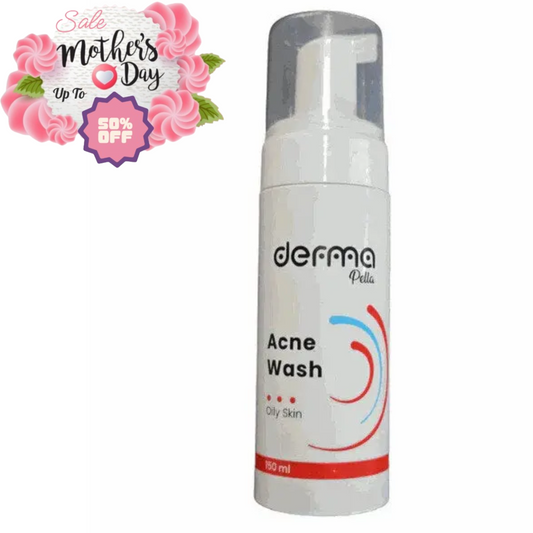 Derma Pella Acne Wash 150ml For Acne-Prone & Oily Skin Types, Mother's Day Gift Derma Pella