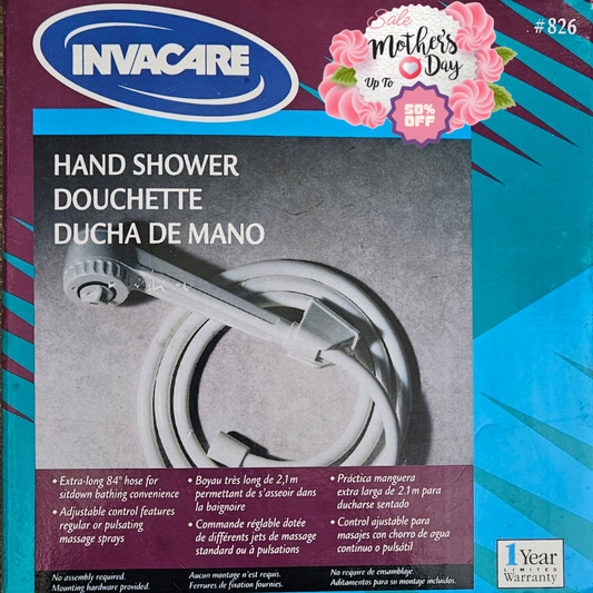 INVACARE Hand Shower Douchette Ducha De Mano, Personal Care - Mother's Day Sale INVACARE