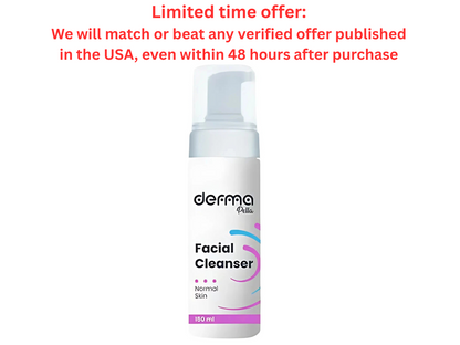 Derma Pella Facial Cleanser 150ml, Normal Skin Formula | Best Clearance Sale Derma Pella USA