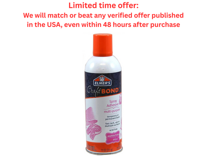 Elmer's Craftbond Multi-Purpose Spray Adhesive 11oz White Best Clearance Sale Y Pay More