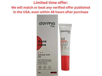 Derma Pella Acne Care Gel – Pore & Blemish Reduction | Best Clearance Sale Derma Pella USA