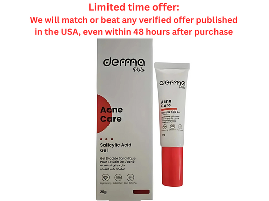 Derma Pella Acne Care Gel – Pore & Blemish Reduction | Best Clearance Sale Derma Pella USA