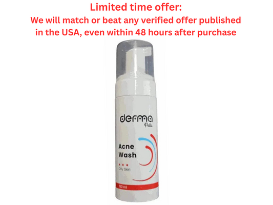 Derma Pella Acne Wash 150ml For Acne-Prone & Oily Skin Types Best Clearance Sale Derma Pella