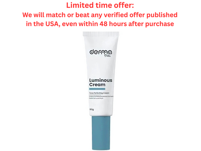 Derma Pella Luminous Tone Perfecting Cream 50g Radiant Skins | Clearance Sale Derma Pella USA