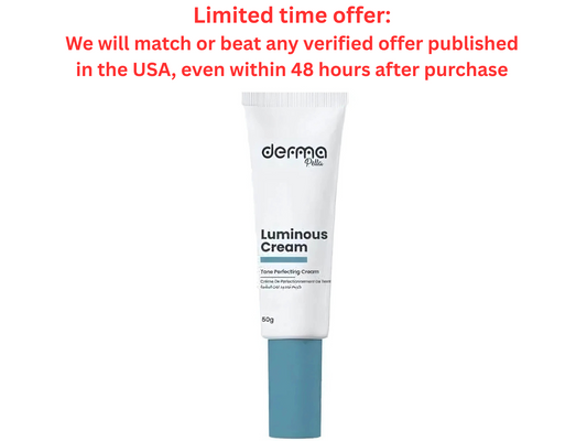 Derma Pella Luminous Tone Perfecting Cream 50g Radiant Skins | Clearance Sale Derma Pella USA