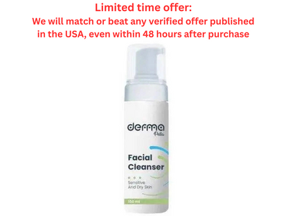 Derma Pella Skin Cleanser 150ml Moisturizing & Nourishing | Best Clearance Sale Derma Pella USA