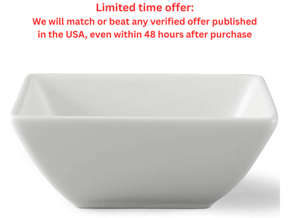 Better Homes White Appetizer Bowls Set of 6, 5" | Best Clearance Sale Better Homes