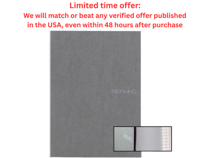 Fabriano EcoQua Dot Grid Note Pad – Large Glue-Bound 90 Sheets | Clearance Sale Fabriano