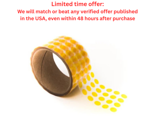 High Temp Polyimide Masking Discs 1/2" Diameter 2000 Discs | Best Clearance Sale Y Pay More