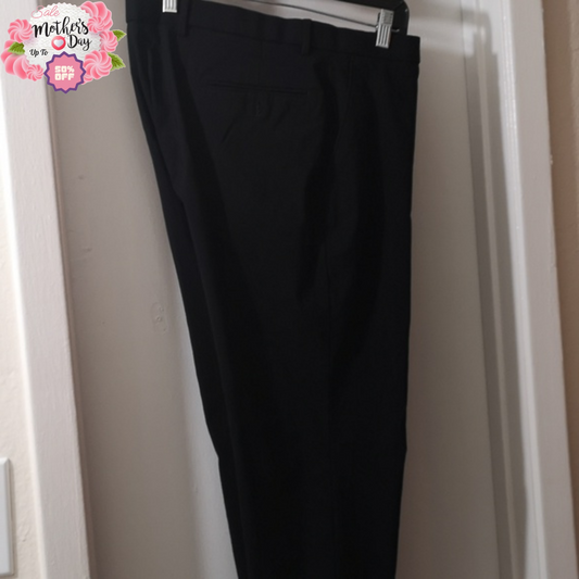 Tommy Hilfiger Navy Blue Men's Dress Pants Straight Fit 38X30 -Mother's Day Sale Tommy Hilfiger