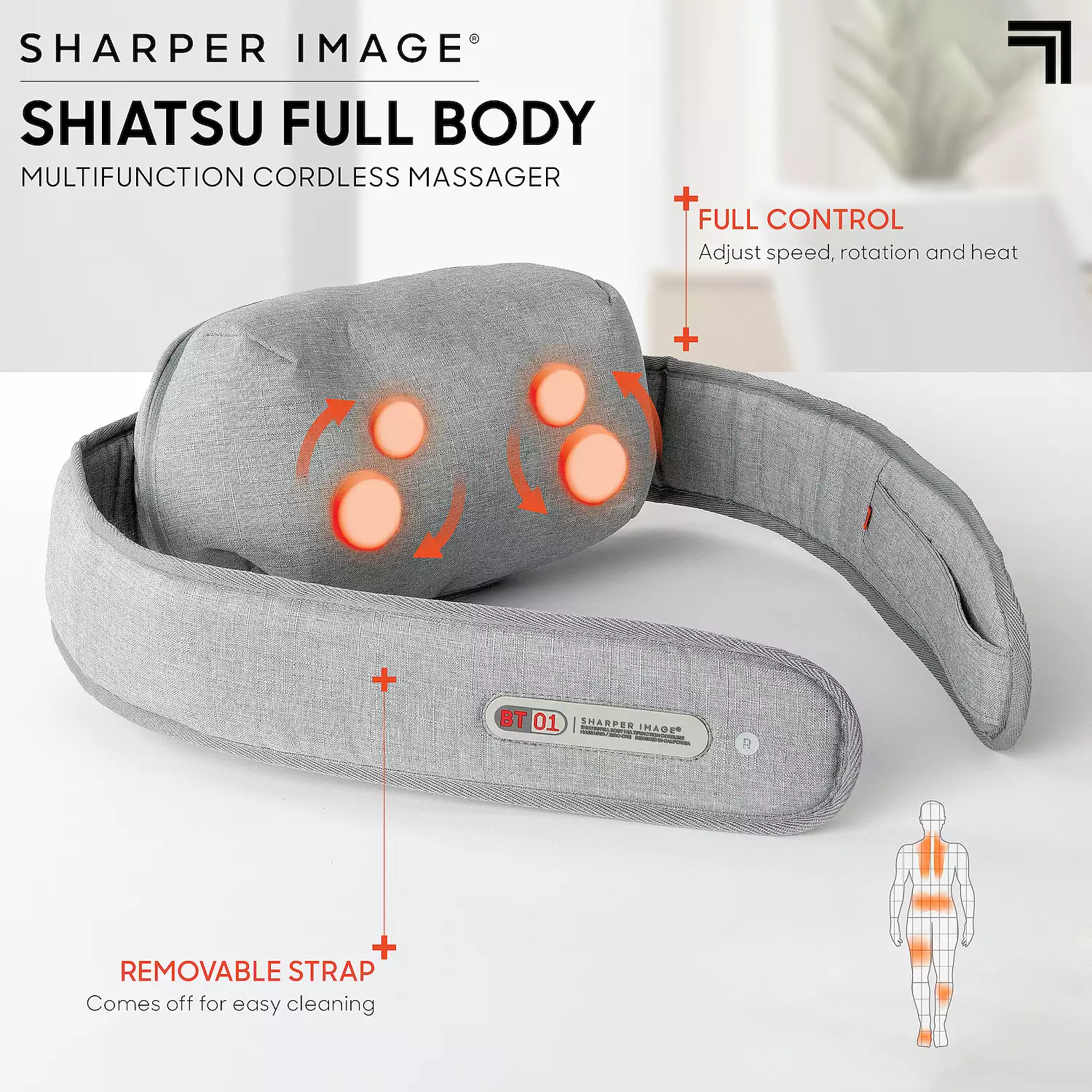 Sharper Image Shiatsu Full Body Multifunction Cordless Massager Y Pay More
