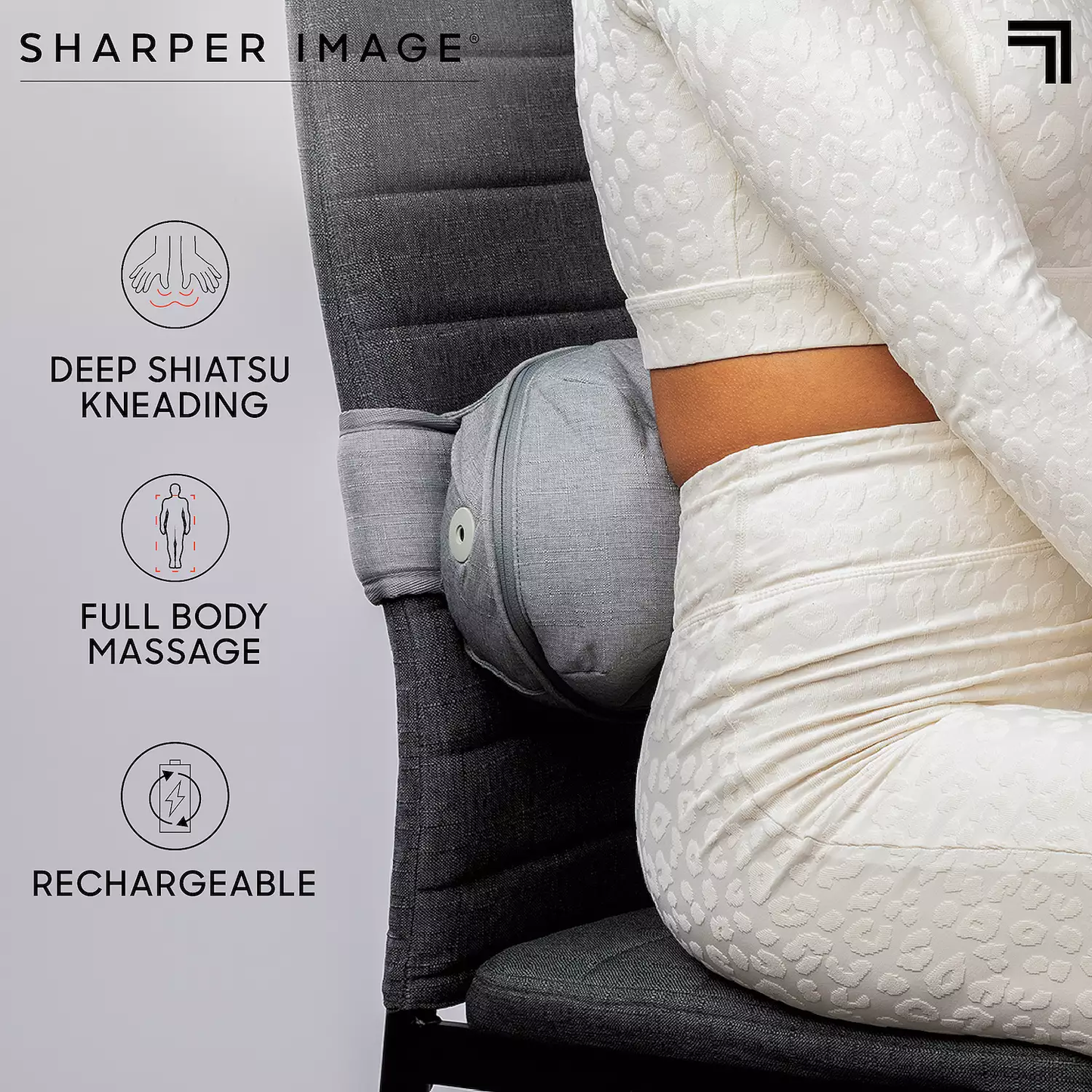 Sharper Image Shiatsu Full Body Multifunction Cordless Massager Y Pay More