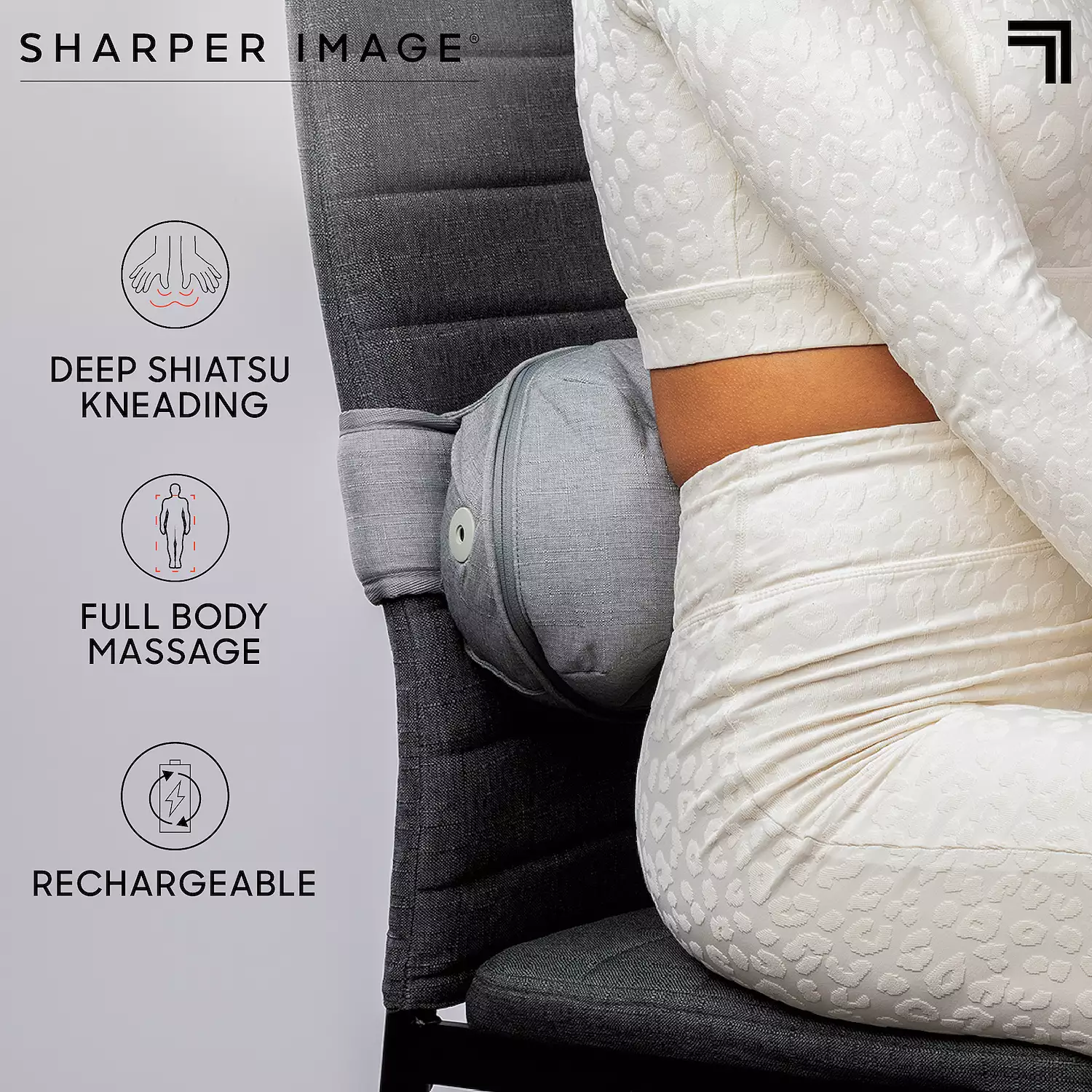 Sharper Image Shiatsu Full Body Multifunction Cordless Massager Y Pay More