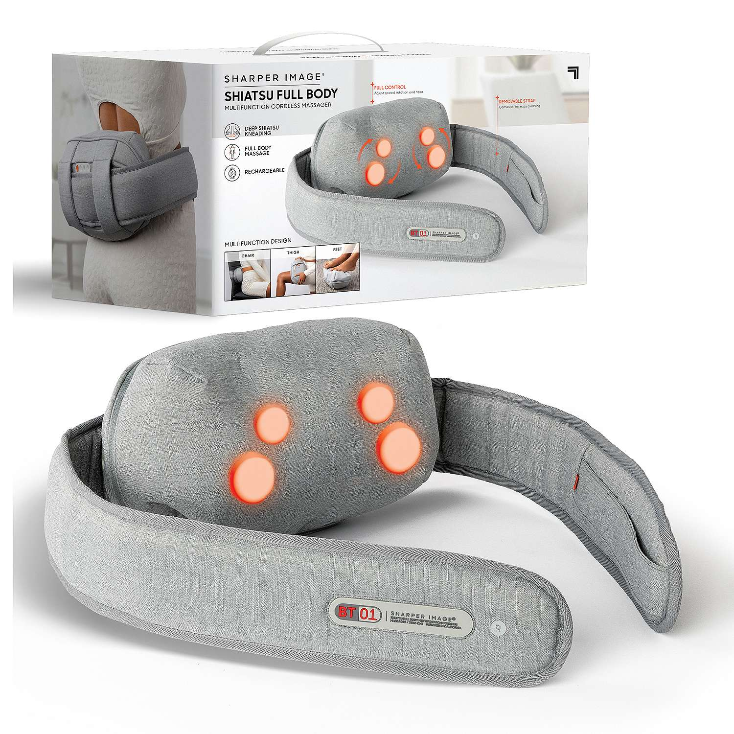 Sharper Image Shiatsu Full Body Multifunction Cordless Massager Y Pay More