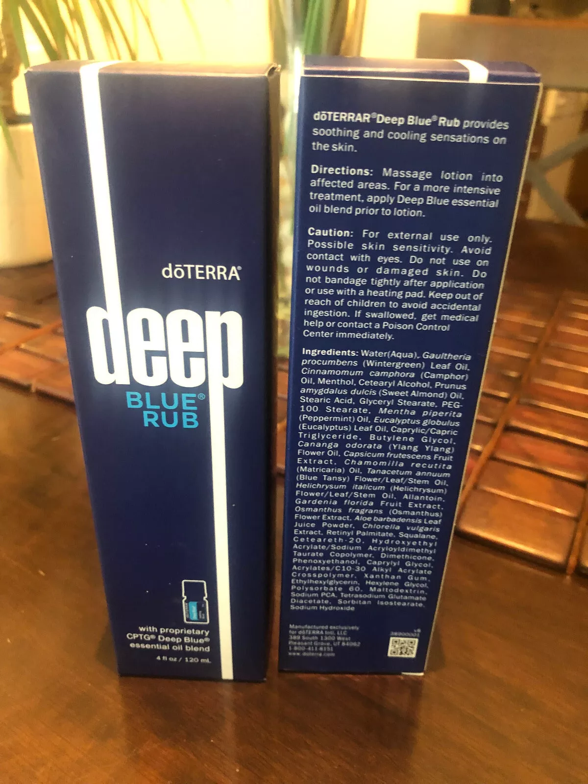 doTERRA Deep Blue Rub Body Cream - 4 oz - For body aches and pains Y Pay More