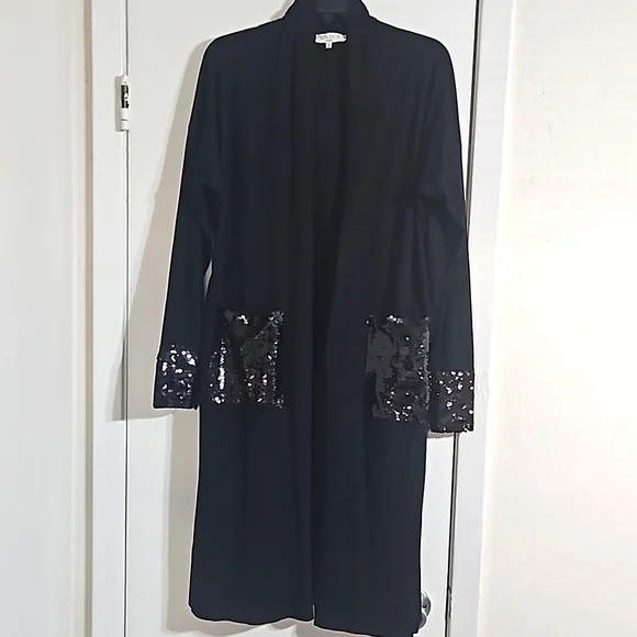 Beautiful Black Cardigan, 2 (M/L) Y Pay More