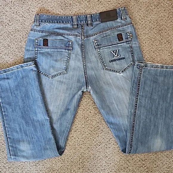 Louis Vitton Men's Blue Jeans 36 Y Pay More