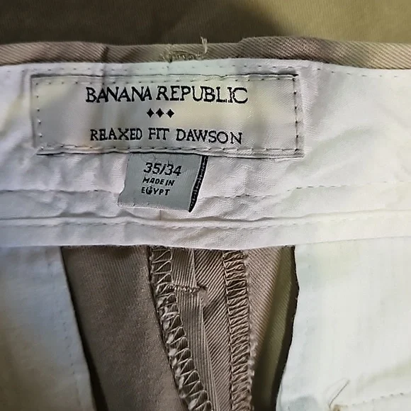 NWOT Banana Republic Men's 35X34 Y Pay More